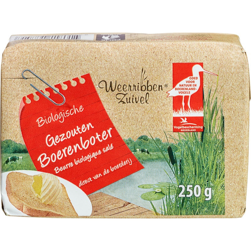 Βούτυρο με Αλάτι 250 g Weerribben Farmers